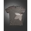 GREEN HOUSE t-shirt BIG LEAF men Grayish brown [L]
