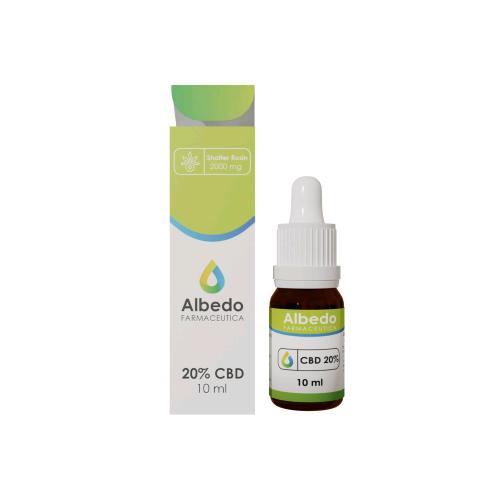 CBD-CBD Oil - Capsule - ALBEDO FARMACEUTICA - OLIO CBD 20% - 10ML - Idrogrow