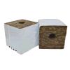 AGRA-WOOL - CUBO LANA DI ROCCIA 15X15X15 - FORO 38/35