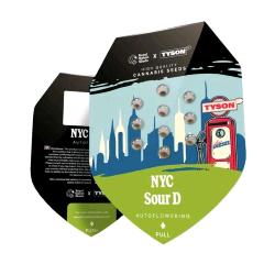 ROYAL QUEEN SEEDS X TYSON - NYC SOUR D AUTO - 5 SEEDS