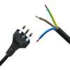 CAVO CON SPINA ITALIANA BIPOLARE 2X1  10A 180 CM PER CFL E ASPIRATORI