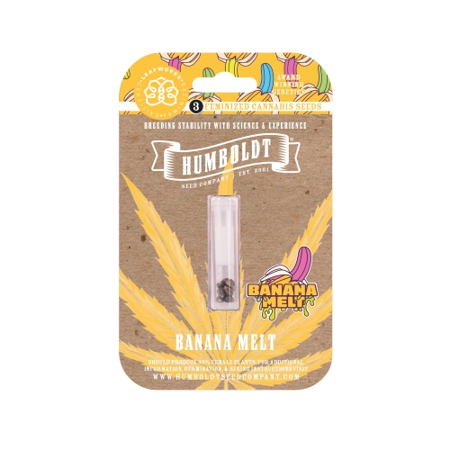 HUMBOLDT SEED COMPANY - BANANA MELT FEM - 5 SEMI