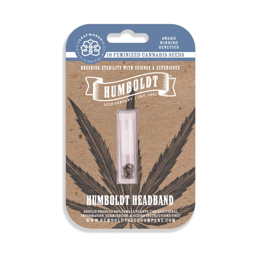 HUMBOLDT SEED COMPANY - HUMBOLDT HEADBAND FEM - 3 SEMI
