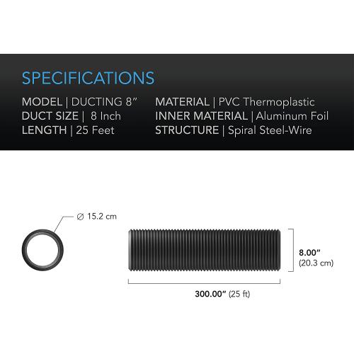 AIRONTEK - CONDOTTA FLESSIBILE COMBI Ø 104 MM - 5 MT