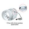 VENTS - TTRV 250 - EXTRACTOR FAN 1110-1400 M³/H - 44-51 DBA - WIRED IEC R25