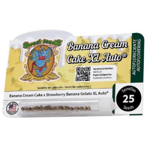 SWEET SEEDS - BANANA CREAM CAKE XL AUTO - 25 SEEDS
