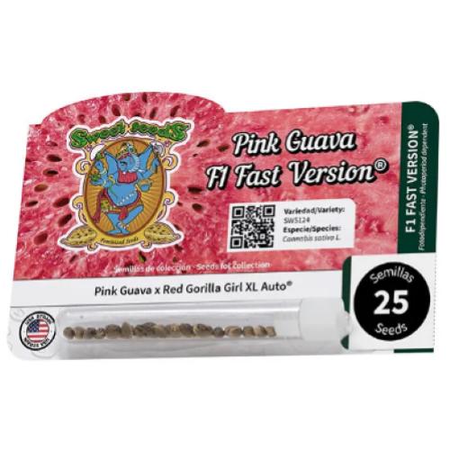 SWEET SEEDS - PINK GUAVA F1 FAST VERSION FEM - 25 SEEDS