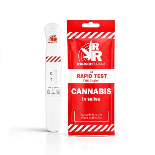 CLEANU - RAUSCH RADAR - T3 THC SALIVA SELF BEST 3.0 NG7ML EUROPA APPROVED