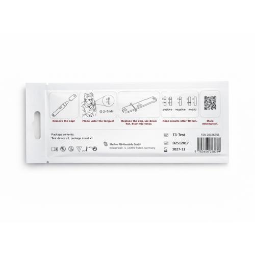 CLEANU - RAUSCH RADAR - T3 THC SALIVA SELF BEST 3.0 NG7ML EUROPA APPROVED
