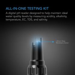 AC INFINITY - HYDROPONIC METER PRO KIT - ALL IN ONE PH PEN INTERCHANGEABLE PROBE