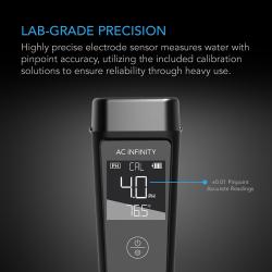 AC INFINITY - HYDROPONIC METER PRO KIT - ALL IN ONE PH PEN INTERCHANGEABLE PROBE