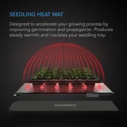 AC INFINITY - SUNCORE H5 SEEDING HEAT MAT WITH HEAT CONTROLLER IP-67 WATERPROOF  20" x 20.75"