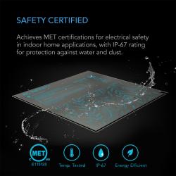 AC INFINITY - SUNCORE H5 SEEDING HEAT MAT WITH HEAT CONTROLLER IP-67 WATERPROOF  20" x 20.75"