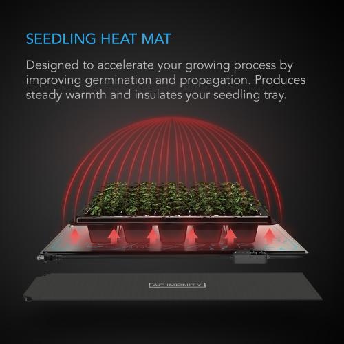 AC INFINITY - SUNCORE H7 SEEDLING HEAT MAT WITH HEAT CONTROLLER IP-67 48'' X20.75''