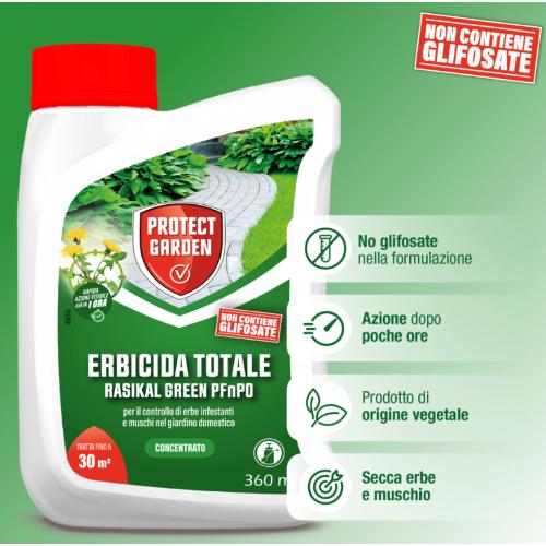 PROTECT GARDEN -  RSIKAL PFNPO (EX BELOUKHA)  DISERBANTE TOTALE CONCENTRATO 360ML