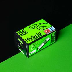 HYBRID - DISPLAY 440 - FILTERS SLIM - Ø 6.4 mm X 30 mm - 1 BOX 440 PCS ( 55 PCS X 8 PACKS )