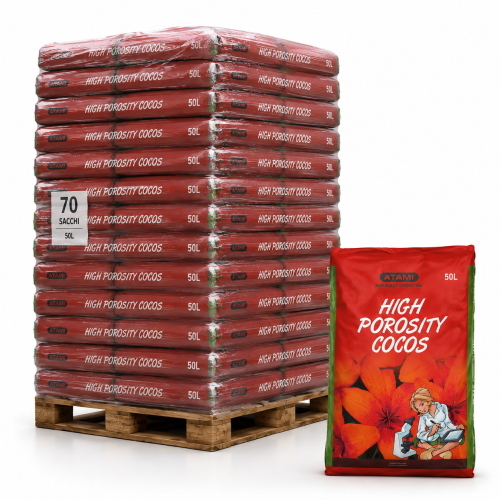 BANCALE ATAMI WILMA HIGH POROSITY COCOS - 50L (70 SACCHI)