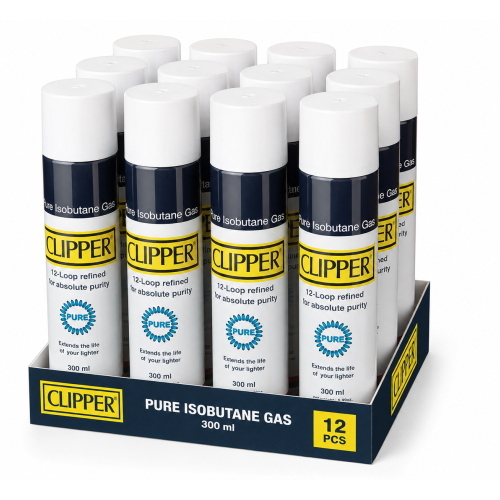 CLIPPER - PURE ISOBUTANO GAS RAFFINATO (300 ML)