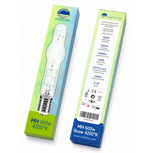 CULTILITE - BULBO MH  GROW 4200°K - 600W