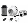 KIT ASPIRAZIONE + FILTRO CARBONI ATTIVI Ø 100 MM - 145/187 MC/H