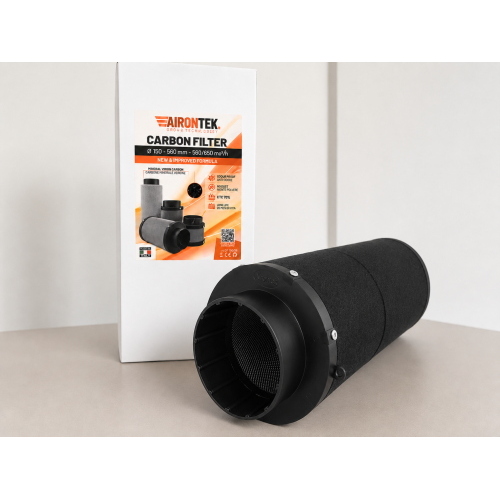 AIRONTEK - FILTRO ODORI  MADE IN ITALY -  (/) 150 - 650MM - 650 M3/H 