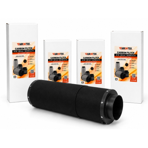 AIRONTEK - FILTRO ODORI  MADE IN ITALY -  (/) 150 - 650MM - 650 M3/H 