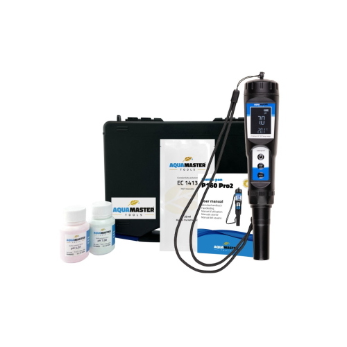 AQUAMASTER - P160 PRO2 -  COMBO PEN MISURATORE  EC PH TEMP PPM TDS