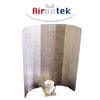 AIRONTEK STUCO MINI - HAMMERED ALUMINIUM HPS BULBS REFLECTOR - 38X38 