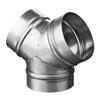 VENTS - Y CONNECTOR - Ø150 MM - ZINC-COATED