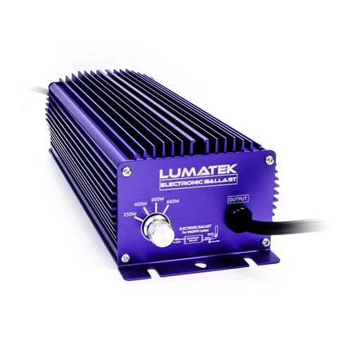 E-BALLAST LUMATEK DIM. 600W (250W - 400W -  600W - 600W SUPER LUMEN)
