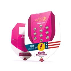 ROYAL QUEEN SEEDS - NORTH THUNDERFUCK FME - 25 SEEDS - USA PREMIUM 