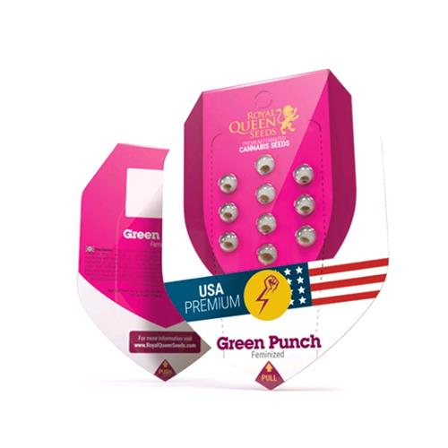 ROYAL QUEEN SEEDS - GREEN CRACK PUNCH FEM -  5 SEEDS - USA PREMIUM 