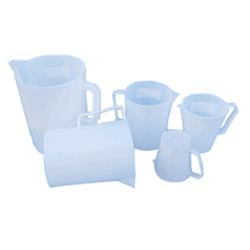 Measuring cylinders and pitchers
