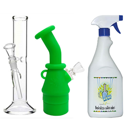 Bongs Pipes - cleaning