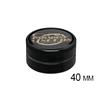 PARADISE SEEDS - GRINDER LOGO NERO 40 MM 2 PARTI