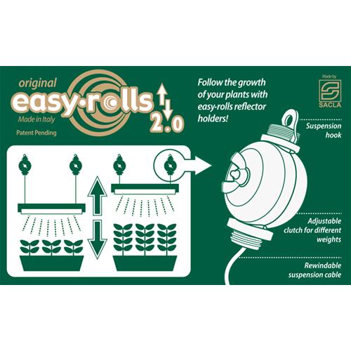 SACLA - EASY ROLLS BLISTER COPPIA SALISCENDI PER RIFLETTORI - 12KG MAX