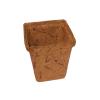JIFFY - COCO SQUARED VASE 8X8 - WITH DRAINING CUTS