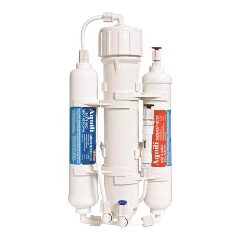 Trattamento acqua - Osmosi inversa - NUOVO IMPIANTO OSMOSI INVERSA CLASSIC  CON MEMBRANA HQ+ DA 75 GLD + VALVOLA DI LAVAGGIO - 12 LT/H - Idrogrow