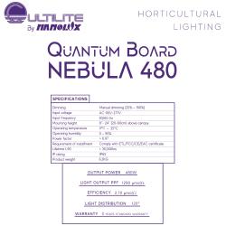 ***FUORI PRODUZIONE*** CULTILITE BY NANOLUX - QUANTUM BOARD 2.7 µmol/J - NEBULA 480 