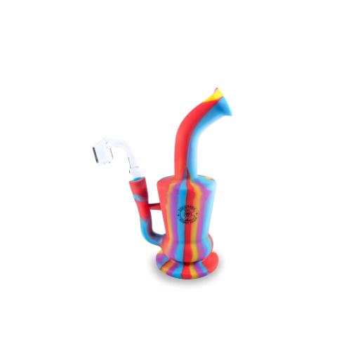 QNUBU COLORADO - BONG HIGH CLEAR 2 IN 1 - 18CM