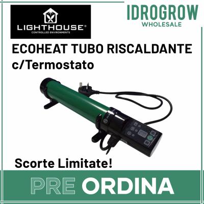 Riscaldatore Tubolare LightHouse ECOHEAT™ per Serra - 135W Disponibile in 4 potenze: 45 W, 80 W, 135 W e 240 W ora con TERMOSTATO di serie!