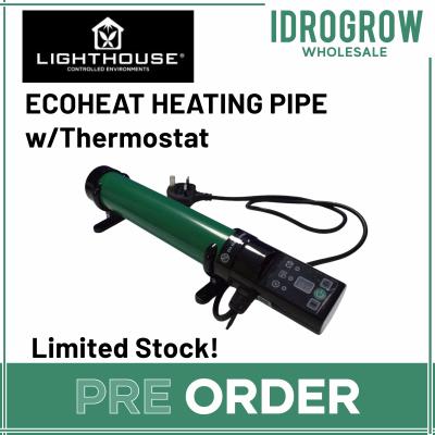 LightHouse ECOHEAT™ Greenhouse Heater - 45W Available in 4 power options: 45 W, 80 W, 135 W, 240 W now with THERMOSTAT included!